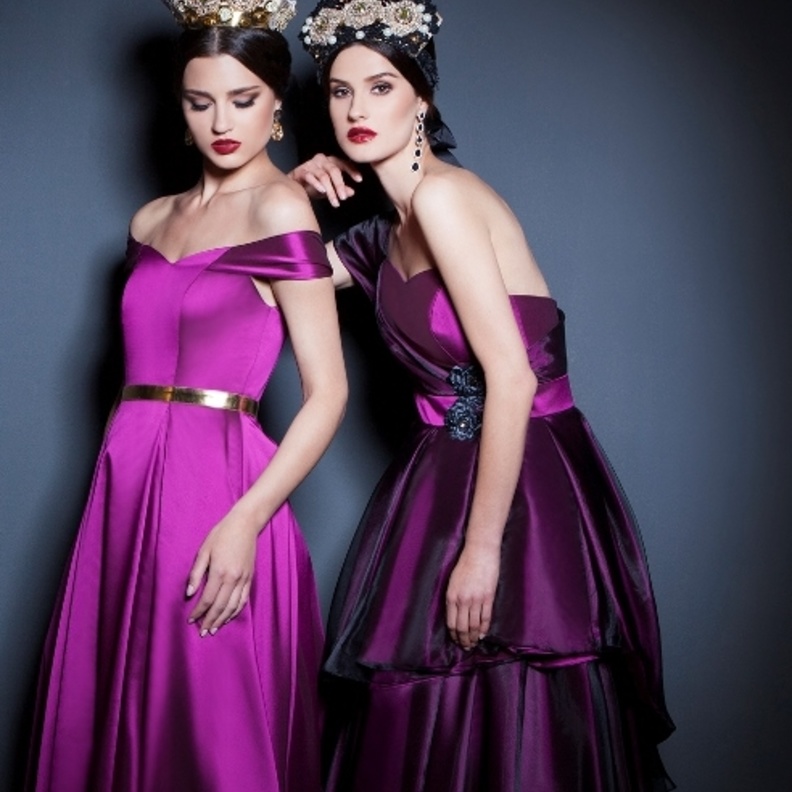 المصممة عفة الدباغ تقدم مجموعة قصر الشتاء