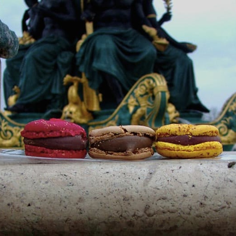 المكارون الفرنسي الشهي