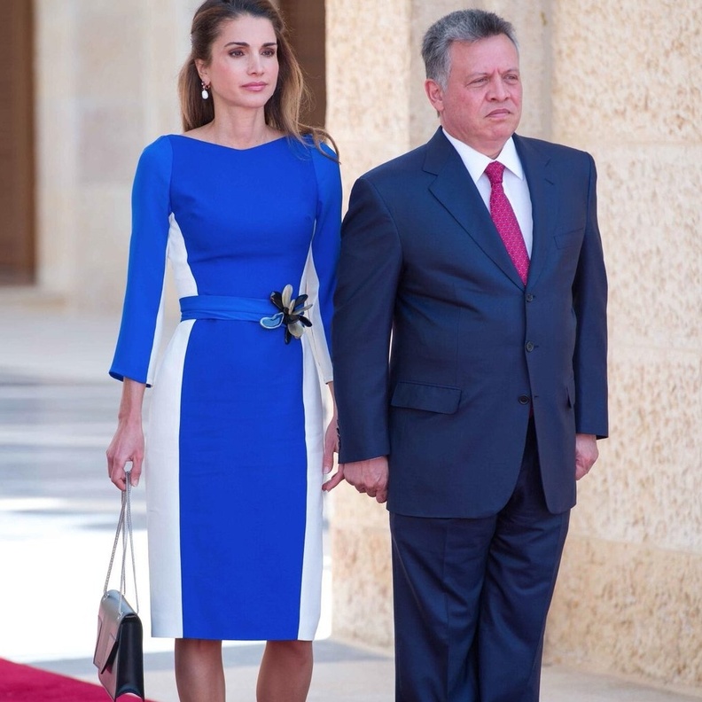 الملك عبدالله و الملكة رانيا