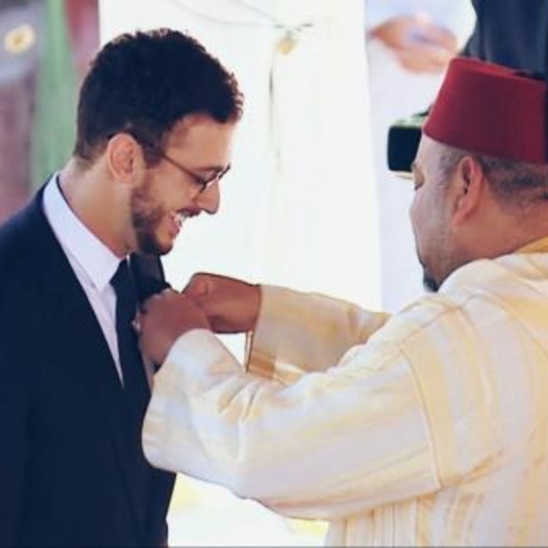 سعد لمجرد وملك المغرب