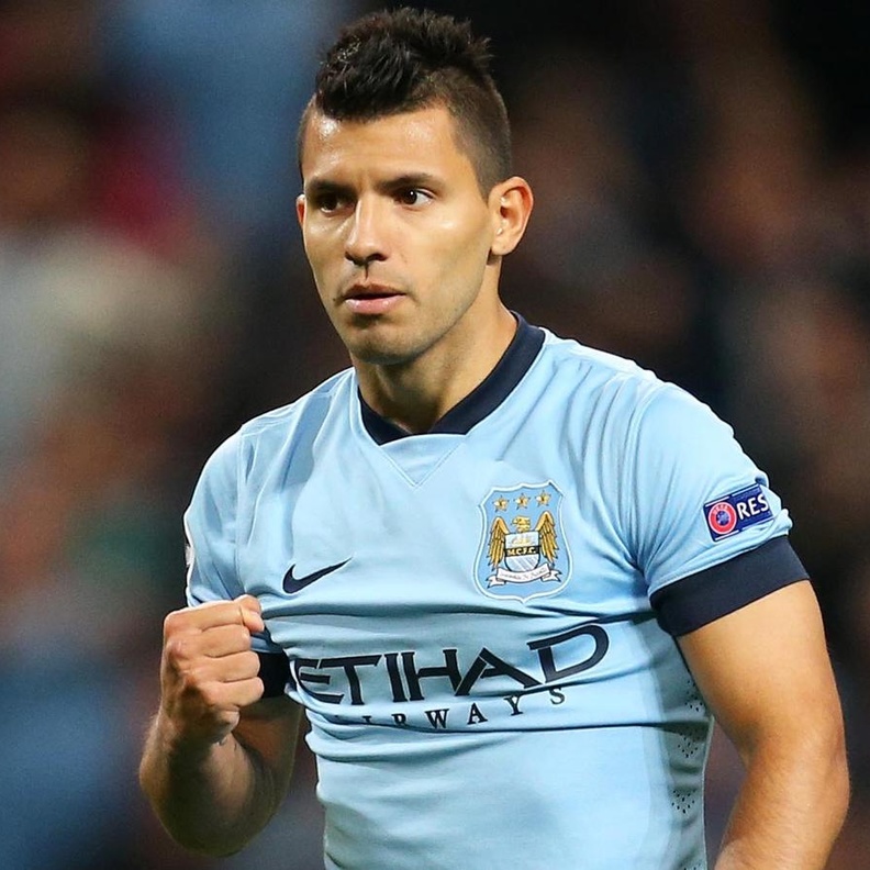 ايقاف سيرجيو اجويرو 3 مباريات بسبب العنف