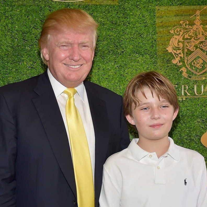 بارون ترامب الأبن المدلل للرئيس الأمريكي