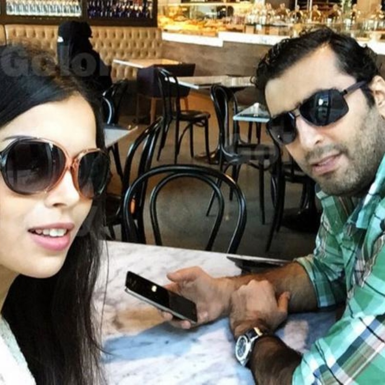 باسم ياخور وزوجته