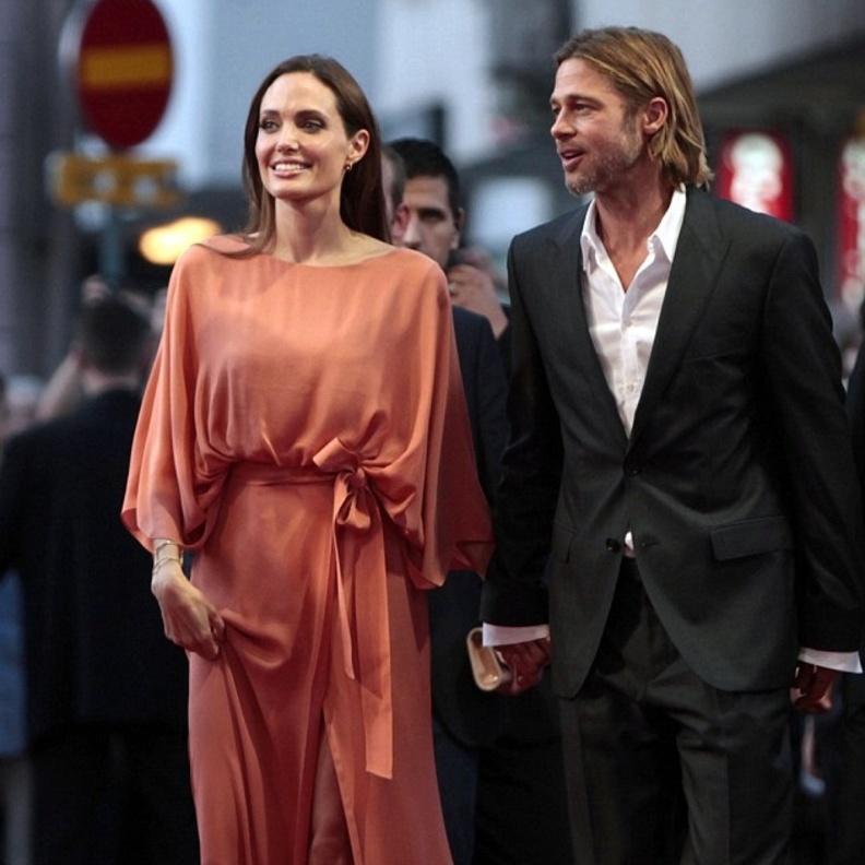 براد بيت Brad Pitt  أنجيلينا جولي Angelina Jolie