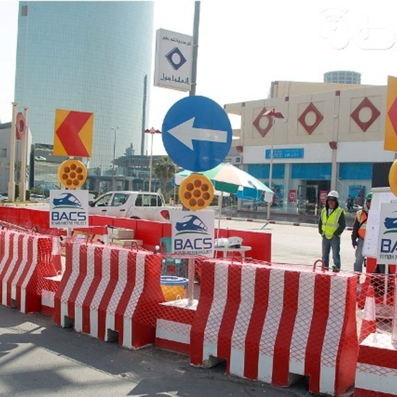 بناء مترو الرياض سبب ازدحام بعض الشوارع