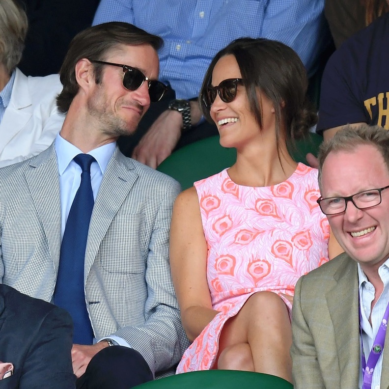 بيبا ميدلتون و خطيبها جيمس ماثيوز