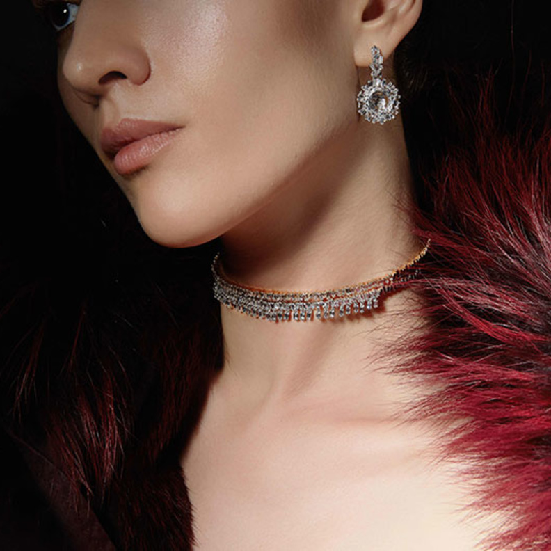 تصاميم من الذهب بثلاثة ألوان