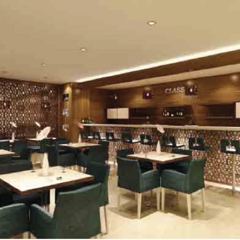 تصميم مقهى من تصميم فاطمة بمدينة جدة 