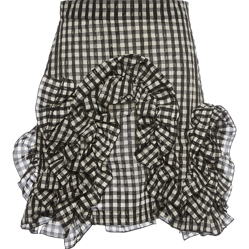 تنورة MSGM Gingham