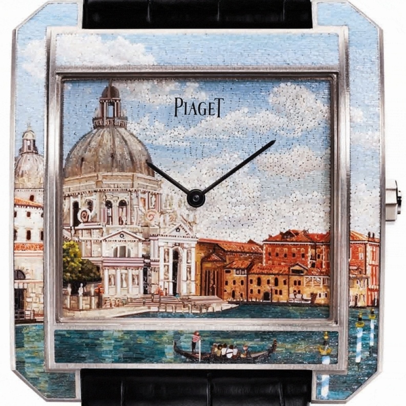 جائزة الابداع الفني لساعة الموزاييك من بياجيه