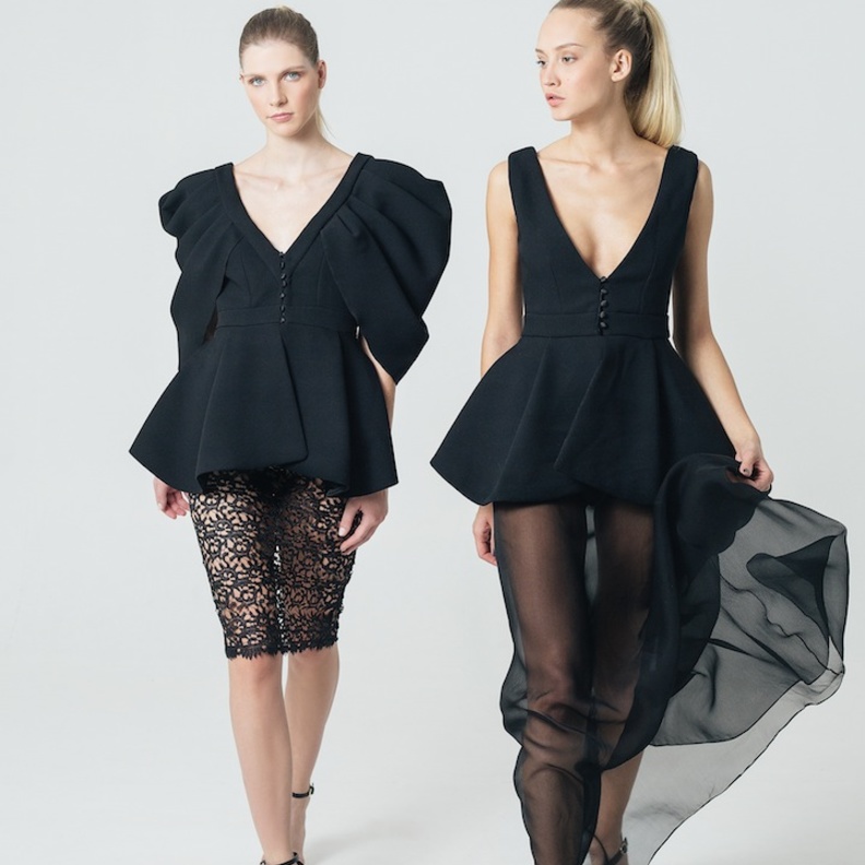 جاذبية اللون الأسود من مجموعة سكينة باريس Sakina Paris  