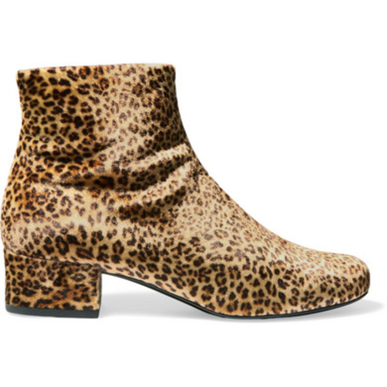 جزمه قصيرة من سان لوران SAINT LAURENT 