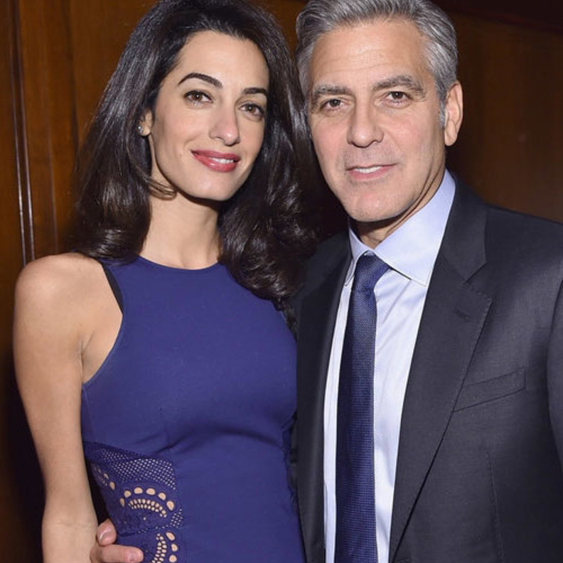 جورج وأمل كلوني يحضران حفلاً خيرياً