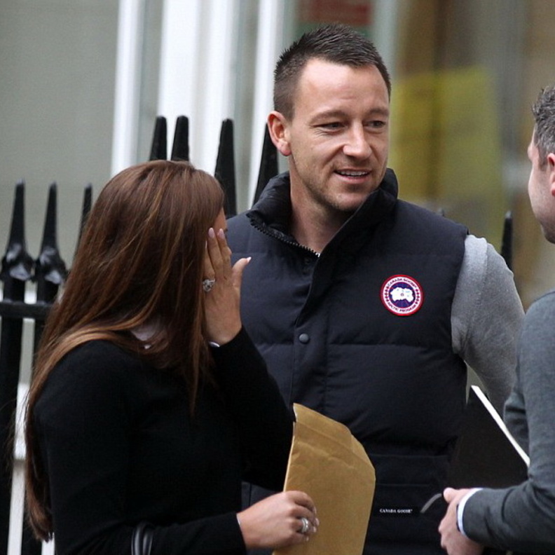  جون تيري وزوجته