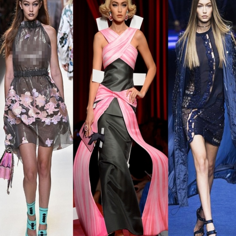 جيجي حديد Gigi Hadid في ميلانو