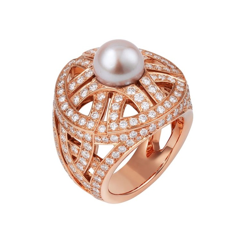 خاتم لؤلؤ من كارتييه