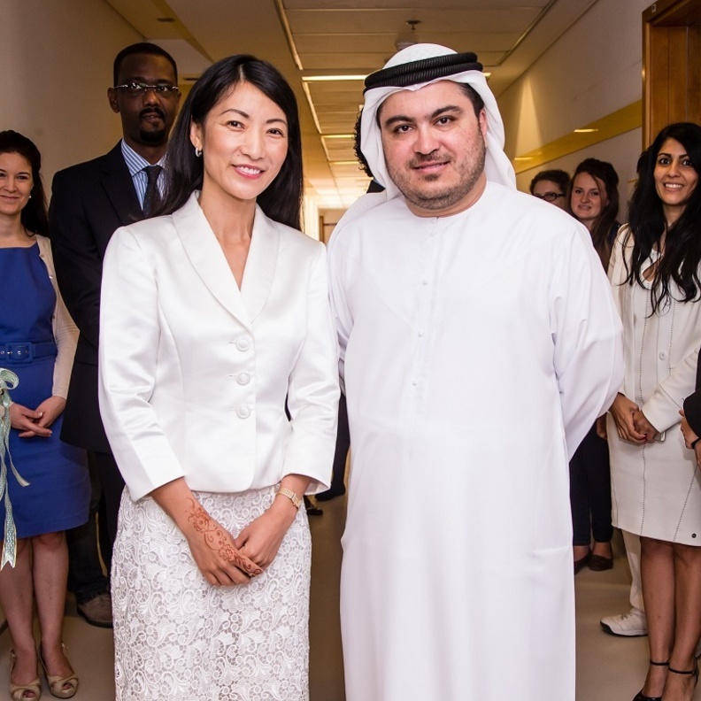 دوريس دوان يونغ مع مروان عابدين