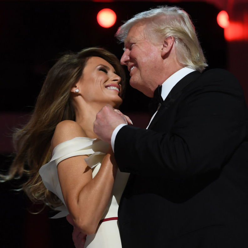 دونالد ترامب و ميلانيا ترامب