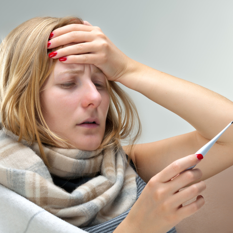  إرتفاع درجة حرارة الجسم أحد أبرز أعراض التسمم الغذائي