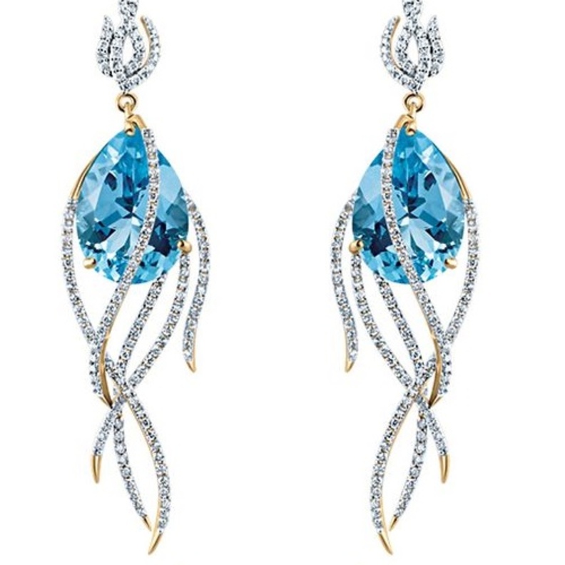 اقراط رائعة بتصميم مبتكر من Arya Esha