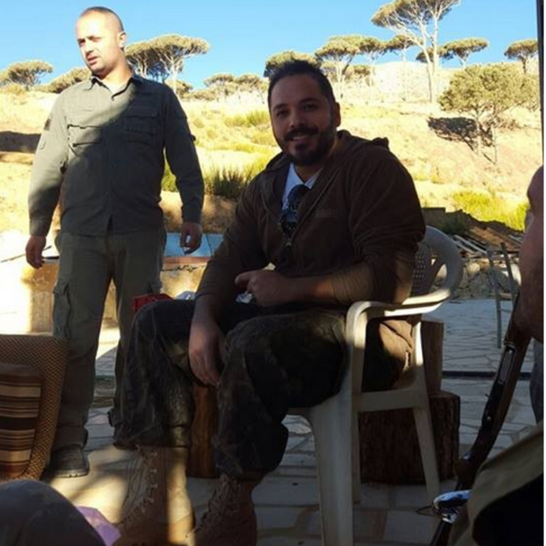 رامي عياش خلال رحلته بين الطبيعة