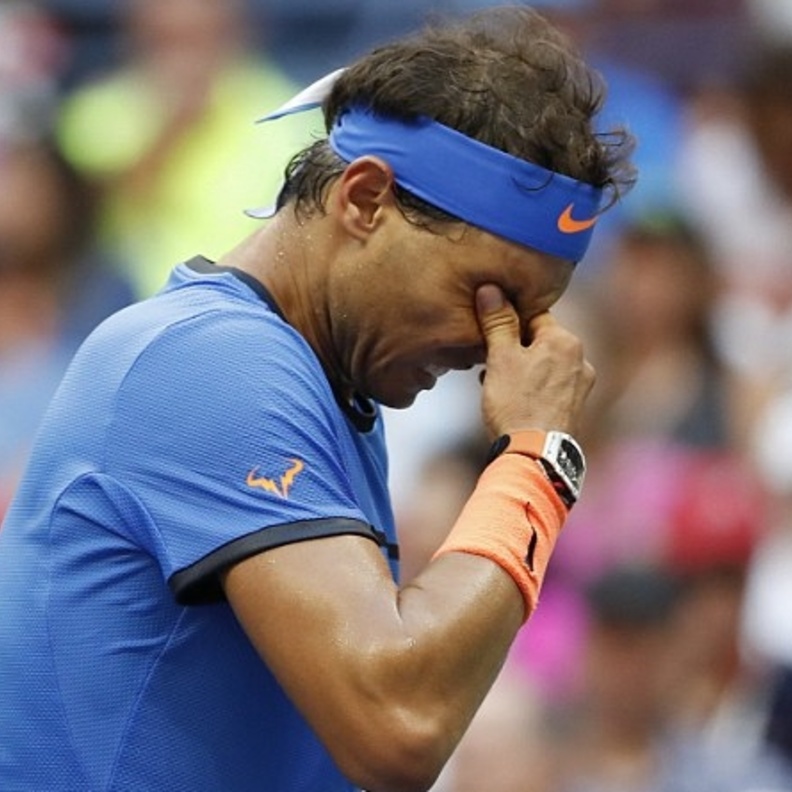 رفائيل نادال يودع بطولة امريكا المفتوحة للتنس
