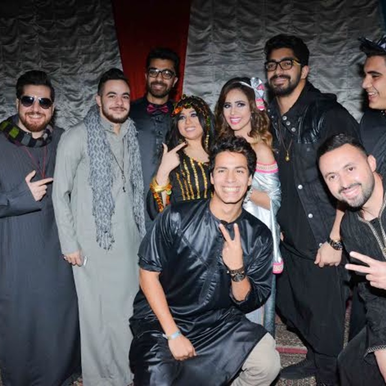 جلابية بارتي في عيد ميلاد رنا سماحة