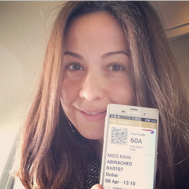 ريا ابي راشد بدون مكياج