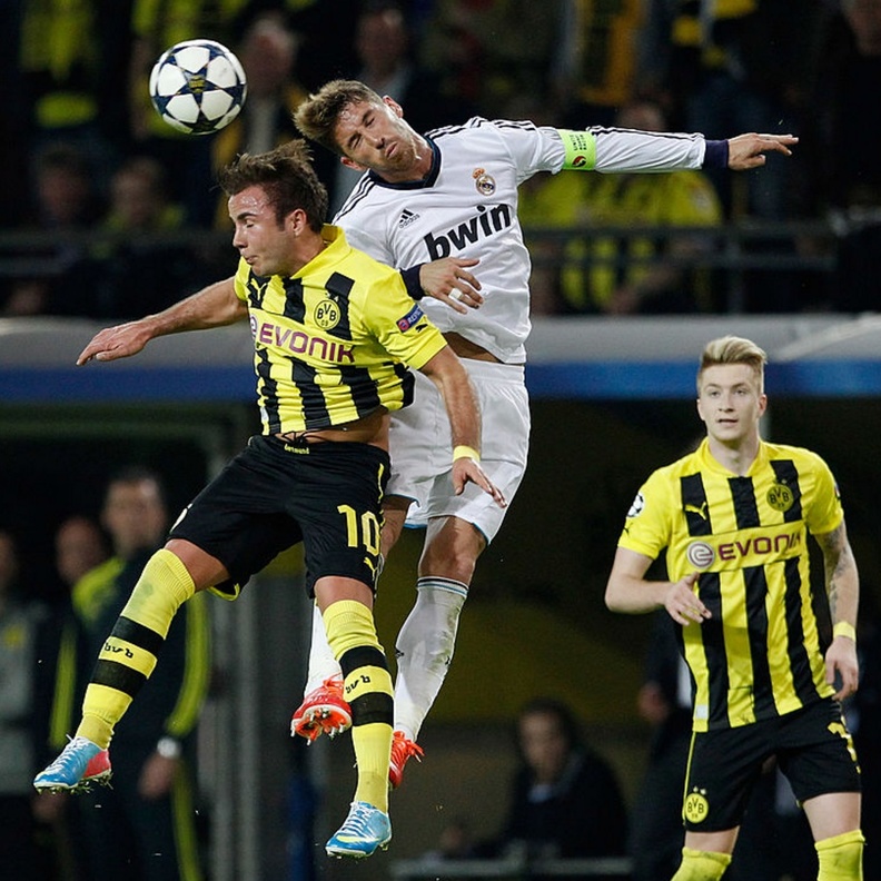 ريال مدريد ضيفا ثقيلا على دورتموند في دوري الابطال