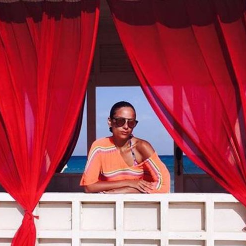 ريم البارودي تكشف عن طفلتها ؟