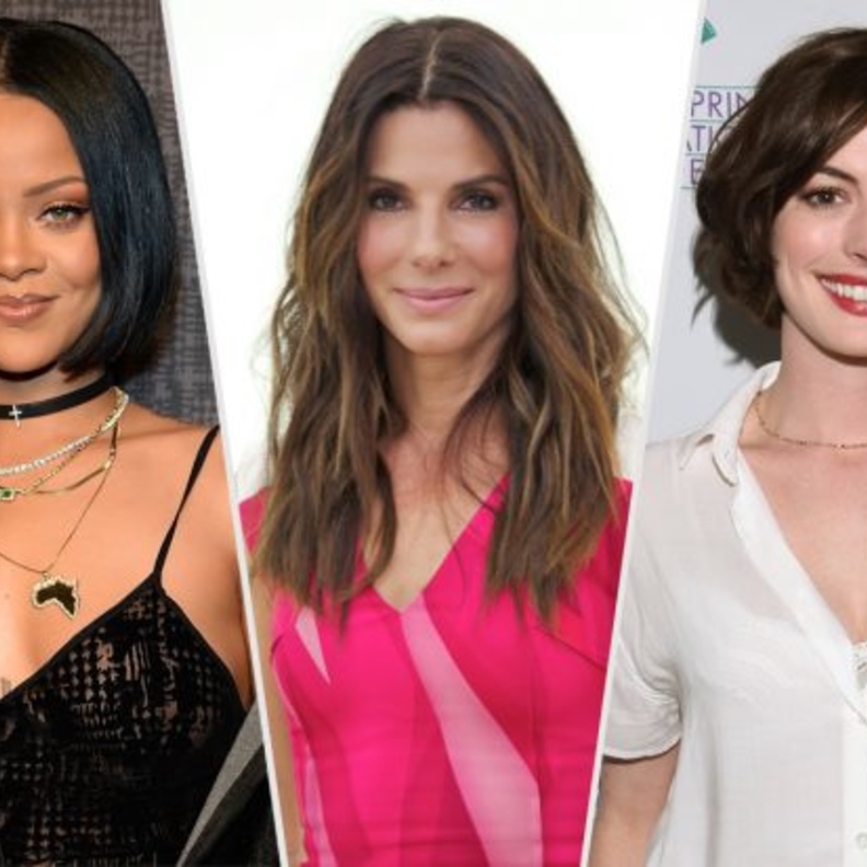 ريهانا وان هاثاواي كيت بلانشيت وساندرا بولوك في Ocean's Eight