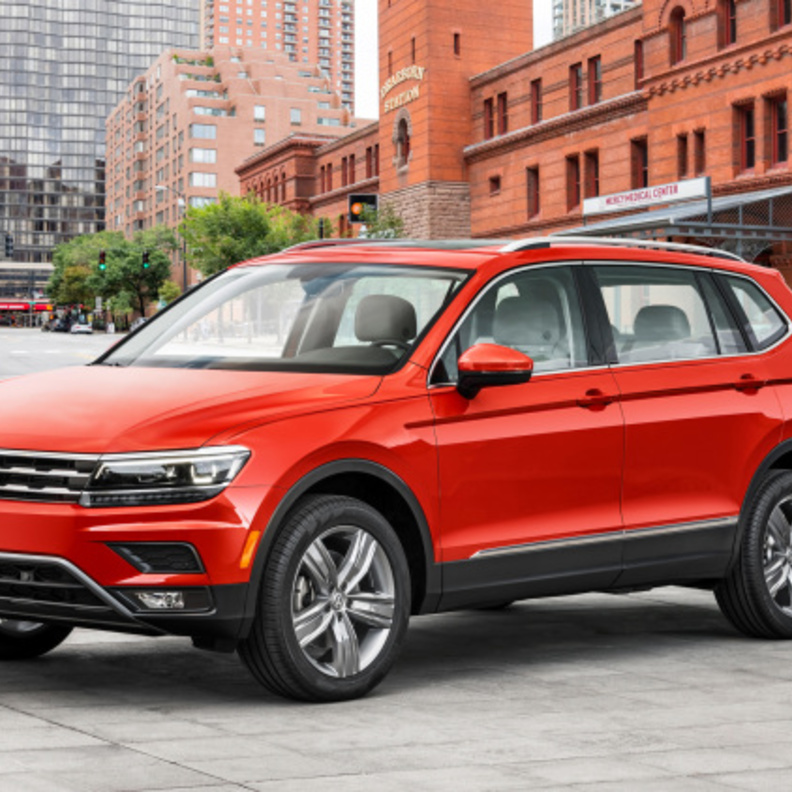 زيادة حجم سيارة تيغوان