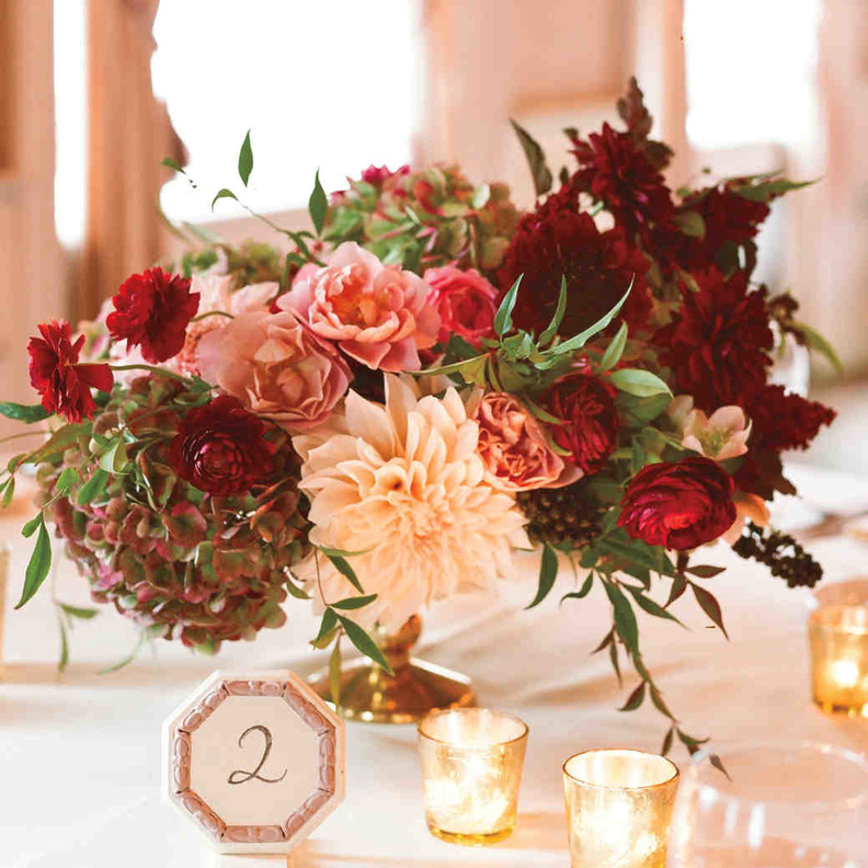 زينة زهرية خريفية