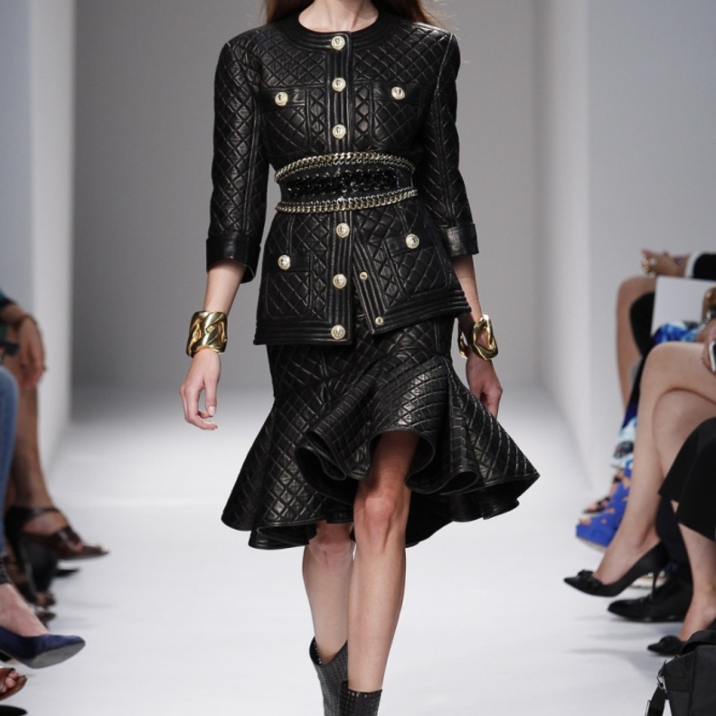 سترة جلدية من Balmain