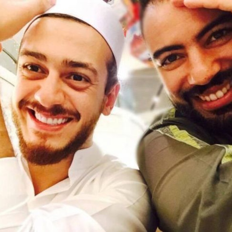 سعد المجرد ورضا بلباس الإحرام