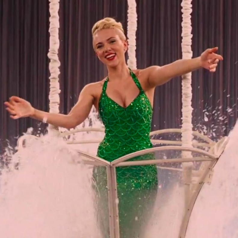 سكارليت جوهانسون عروس البحر فى الفيلم