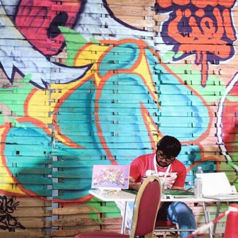 شارع الفن في المدينة