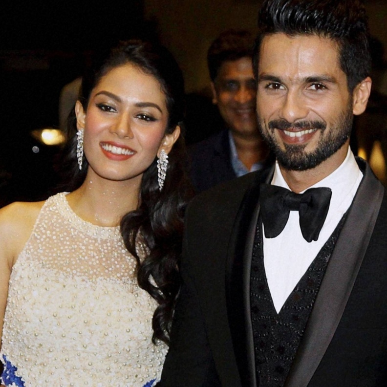 شاهيد كابور يدافع عن زوجته ميرا راجبوت