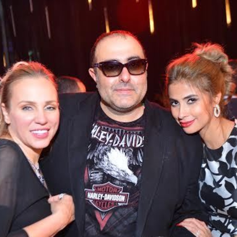 احدث صورة لروبي مع سامح عبد العزيز