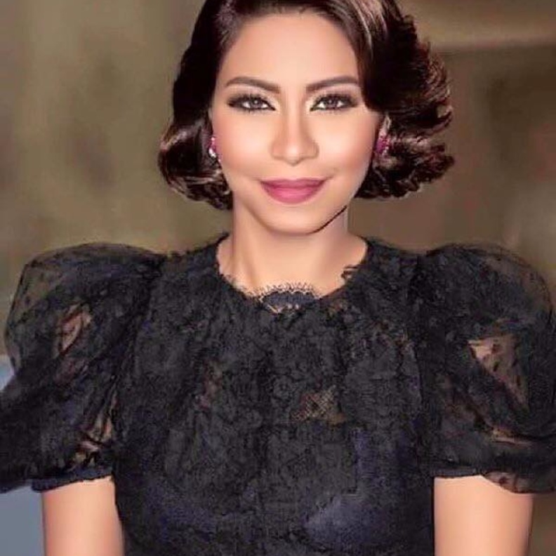 شيرين عبد الوهاب مع صاحبة السعادة في العيد