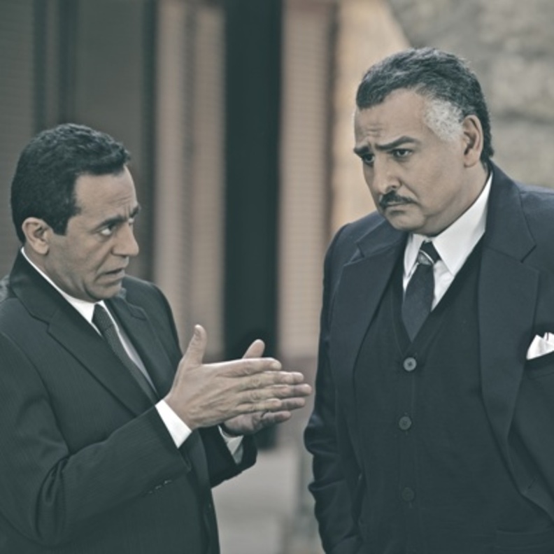 صبري فواز وجمال سليمان - هيكل وعبد الناصر