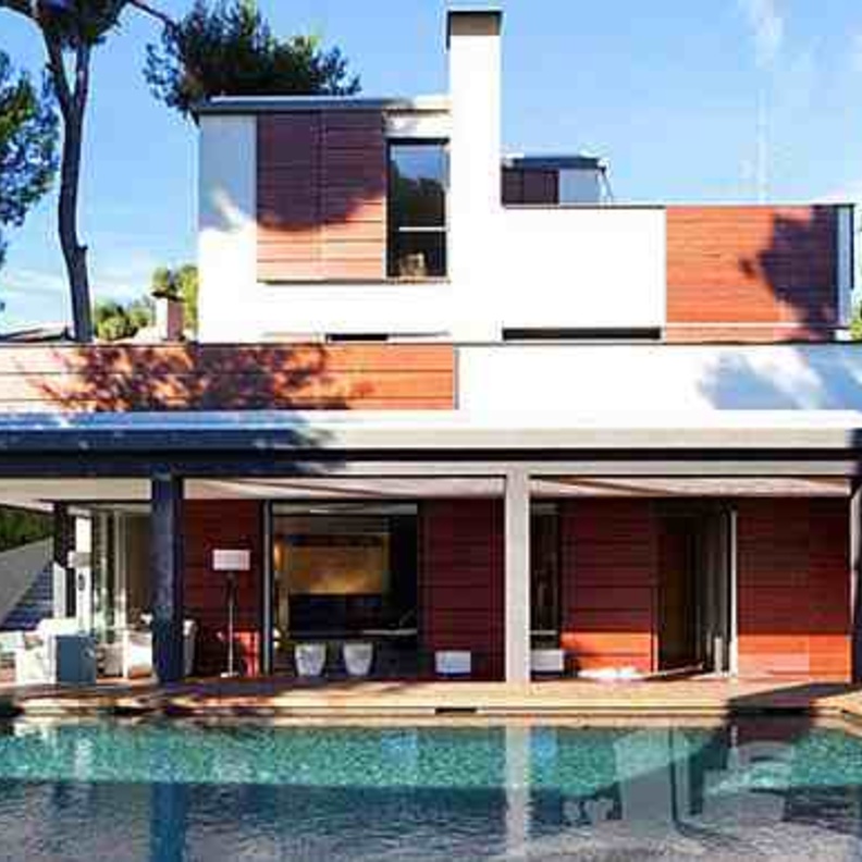 صورة للمنزل الفخم ببرشلونة