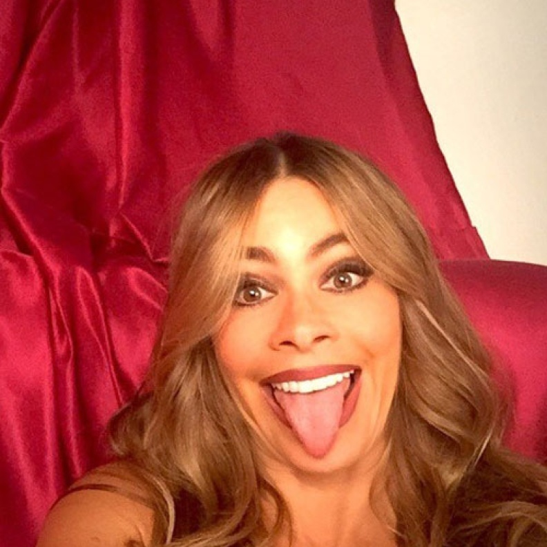 سيلفي طريف صوفيا فيرغارا