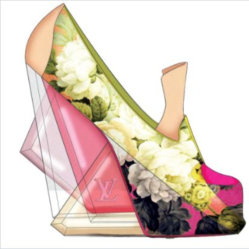 طريقة تصميم الأحذية