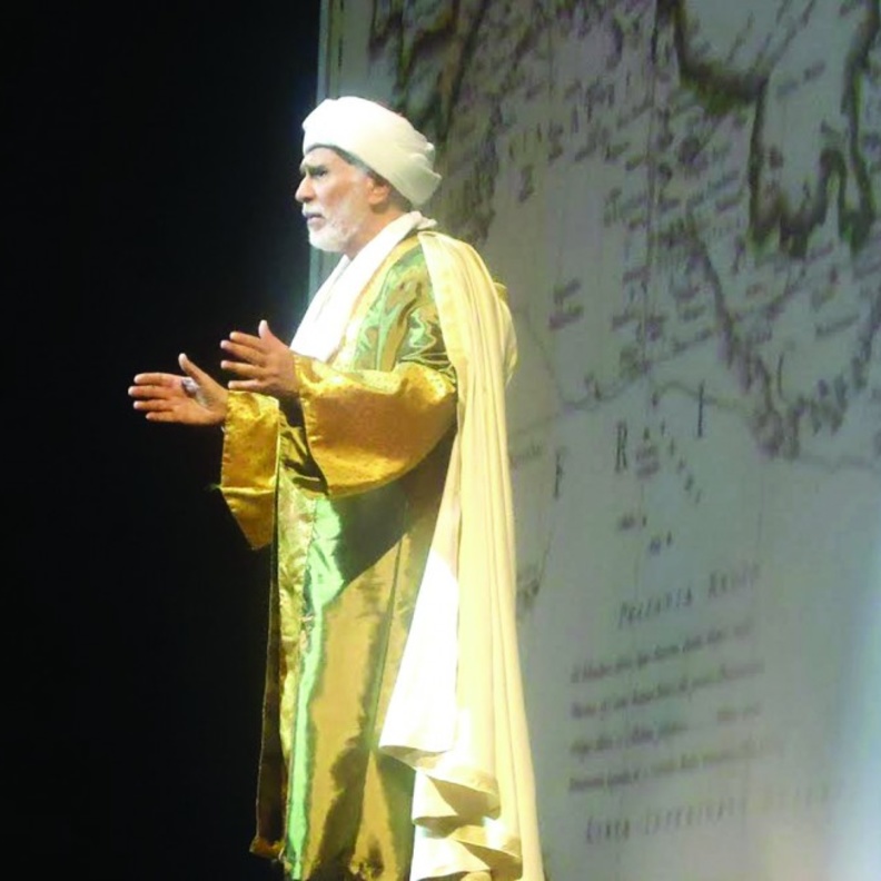 عبد الرحمن أبو زهرة بشخصية ابن بطوطة