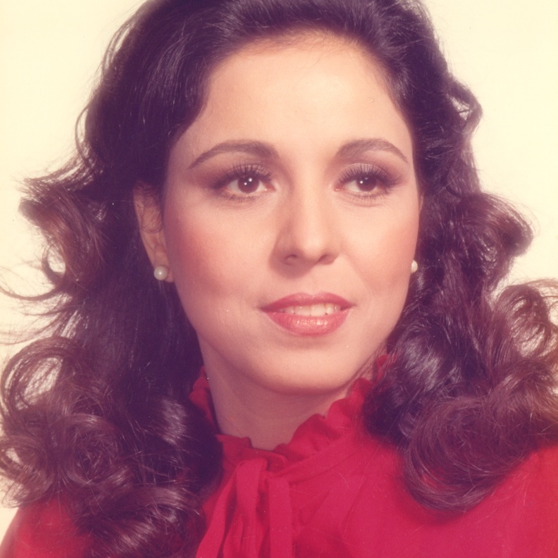 عفاف راضي في شبابها