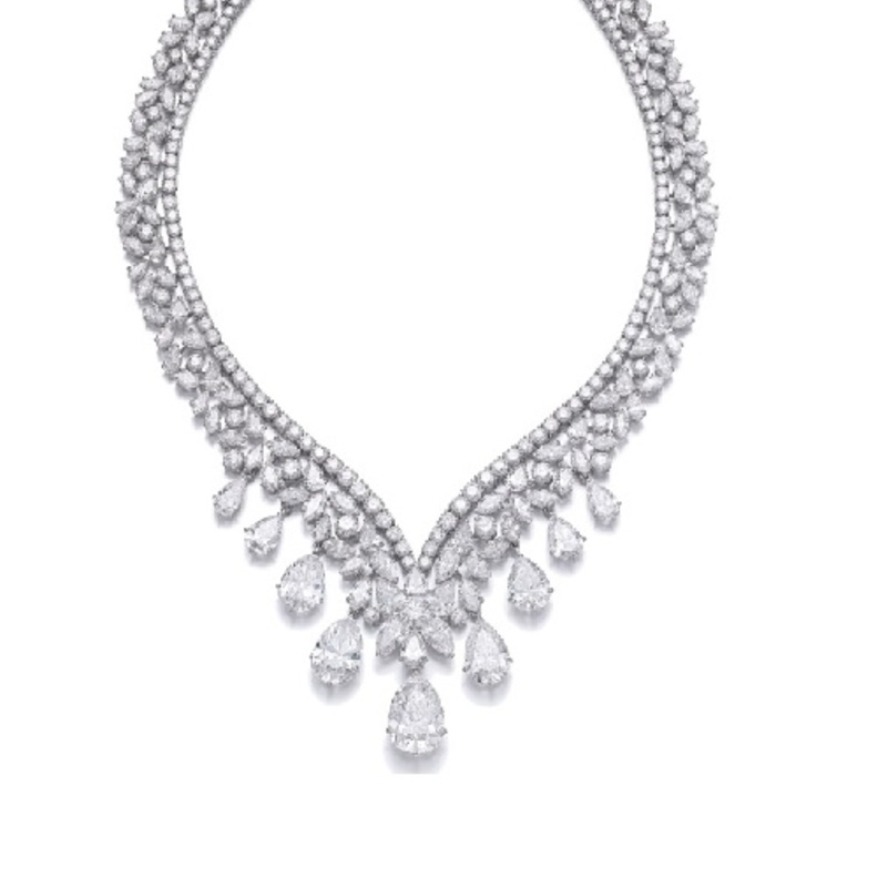 عقد الماس مذهل بقصة ماركيز من كارتييه Cartier 