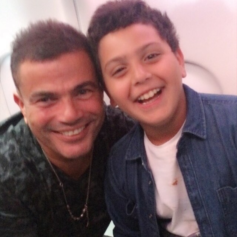 عمرو دياب مع أحمد محمد هنيدي