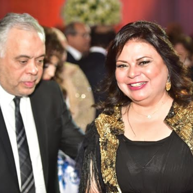 ماجدة زكي تظهر مع طليقها؟