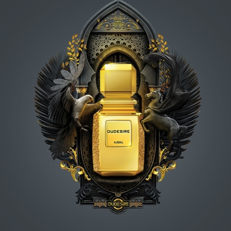 قارورة عوديزاير الذهبية الزجاجية  تضفي لمسة من الأناقة